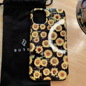 Burgs sunflower iPhone 11 case